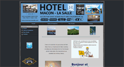 Desktop Screenshot of hotelmaconlasalle.com